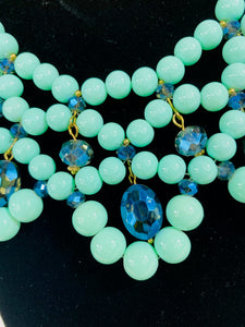 Aqua Stone Jewelry Set