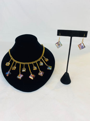 Florescent Gem Jewelry Set
